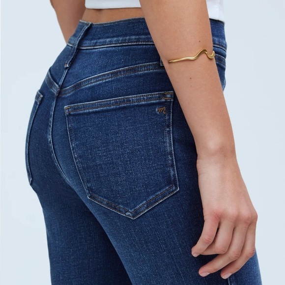 Madewell Pendleton dark wash Stovepipe Jeans nwot - Picture 5 of 7